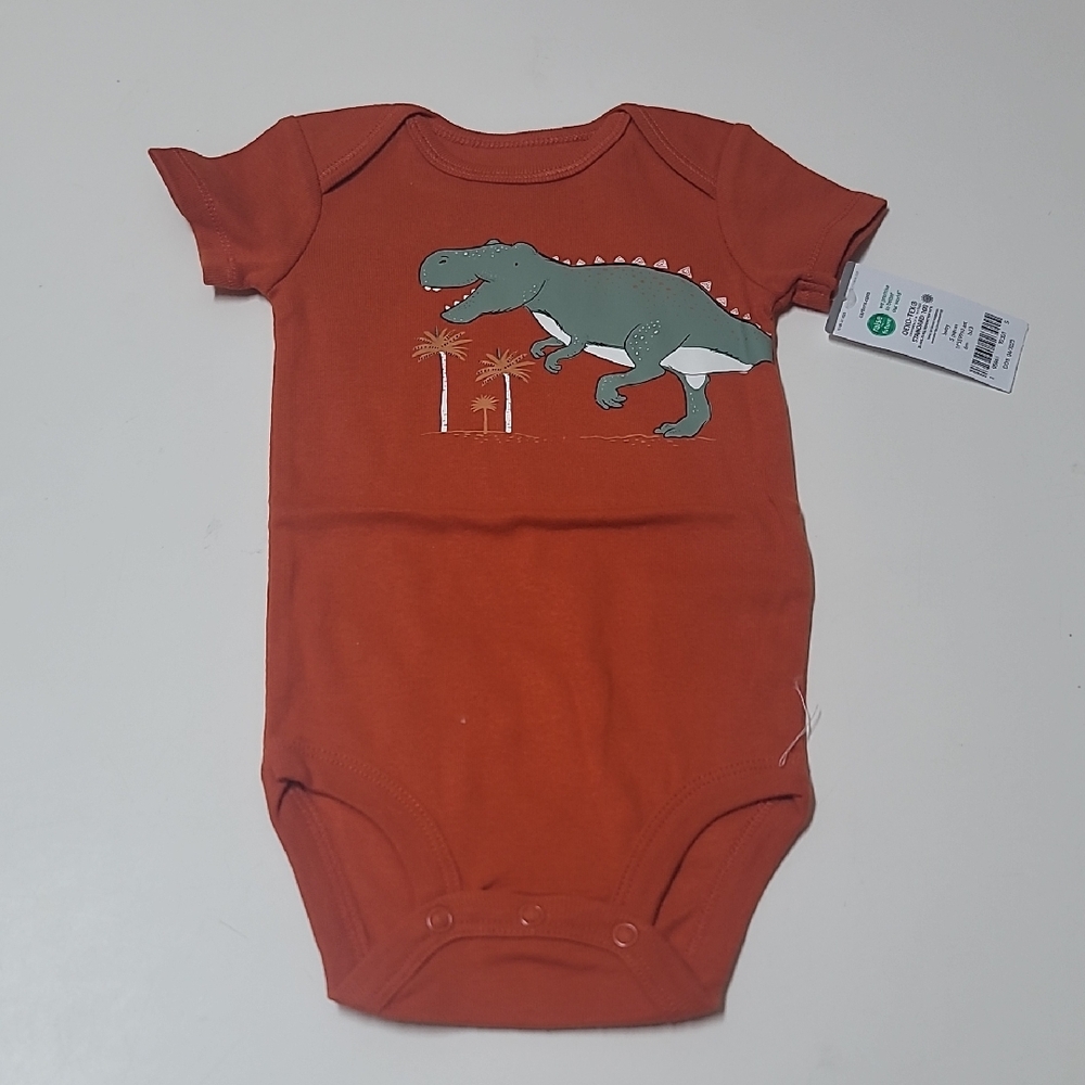 NWT Carter's Onsie with Dinosaur Print 🦖